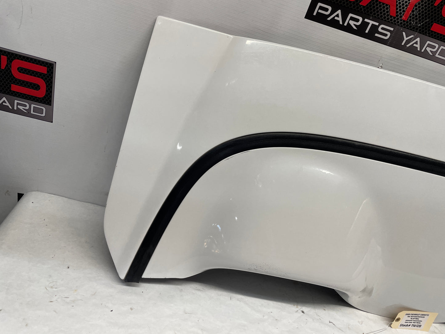 2008 Chevy Corvette  White OEM - Day's Parts Yard