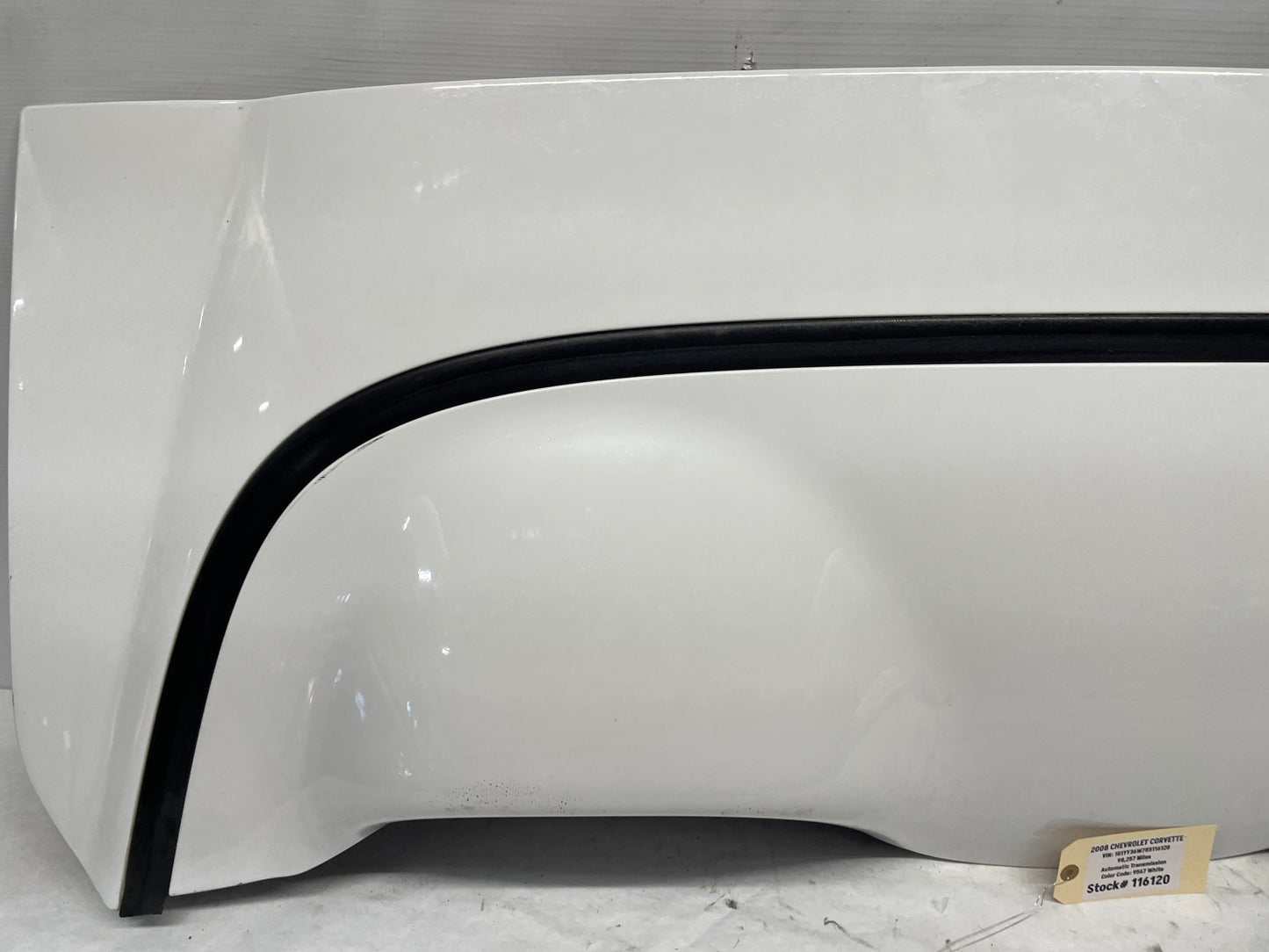 2008 Chevy Corvette  White OEM - Day's Parts Yard