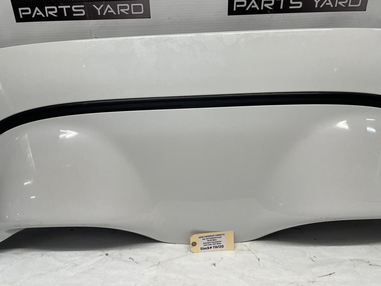 2008 Chevy Corvette  White OEM - Day's Parts Yard