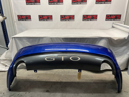 2005 Pontiac GTO Complete Rear Bumper Cover OEM - Day's Parts Yard