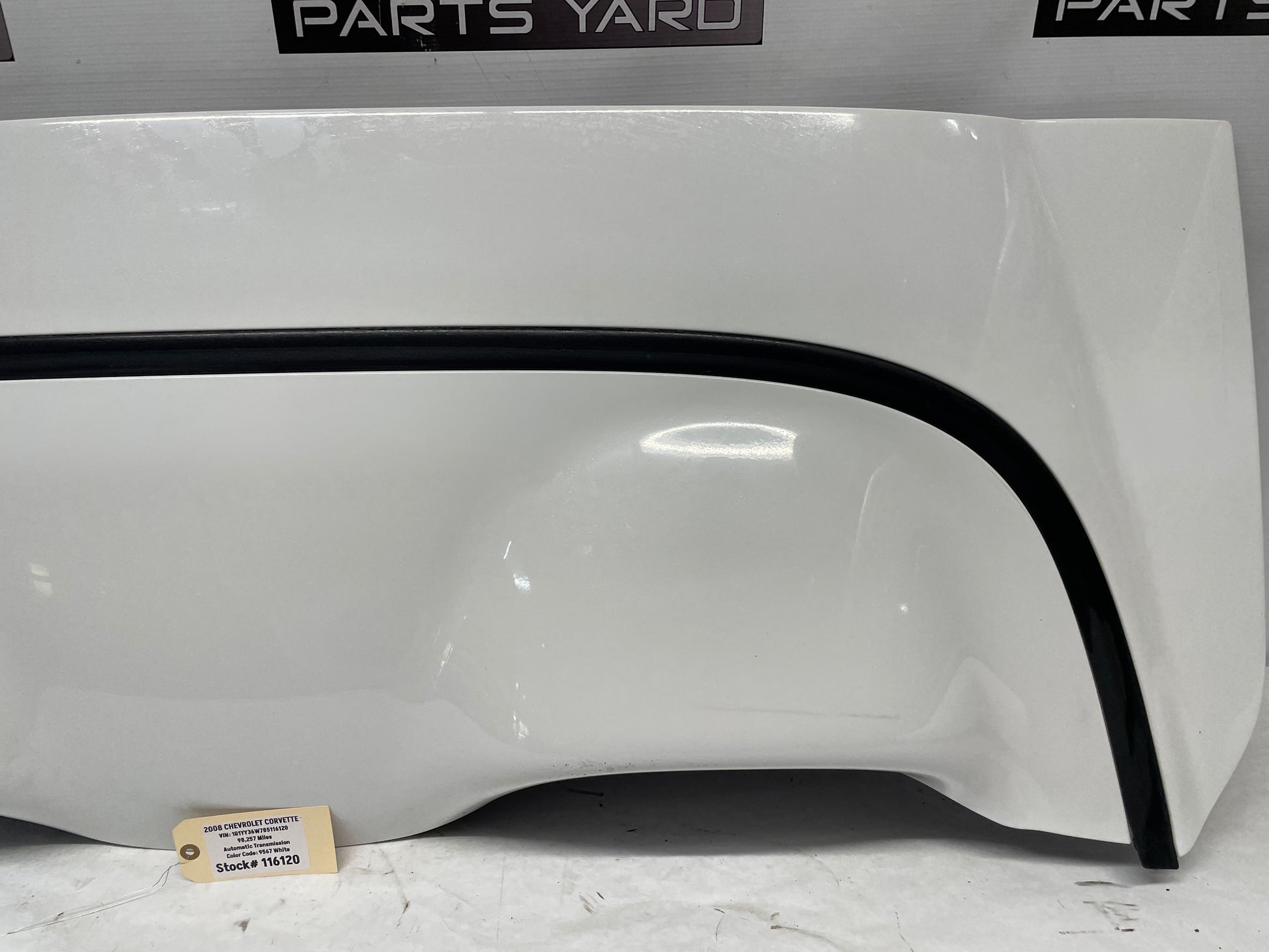 2008 Chevy Corvette  White OEM - Day's Parts Yard
