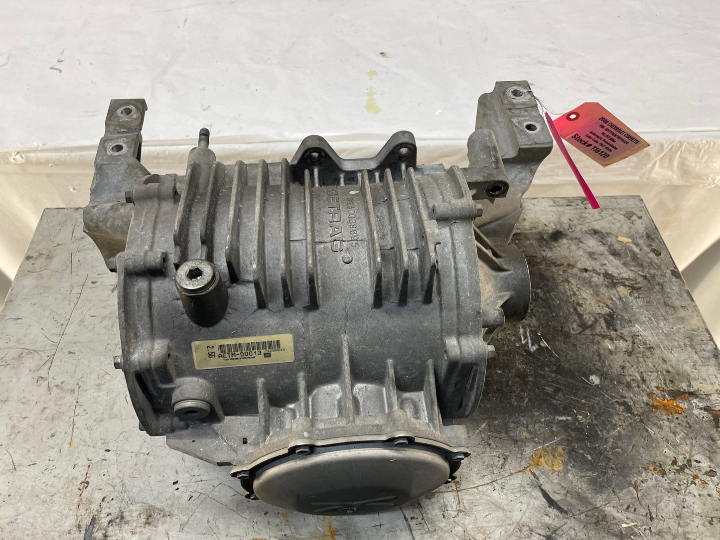 2008 Chevy C6 Corvette Rear End Differential Carrier Axle 2.56 LSD OEM - Day's Parts Yard