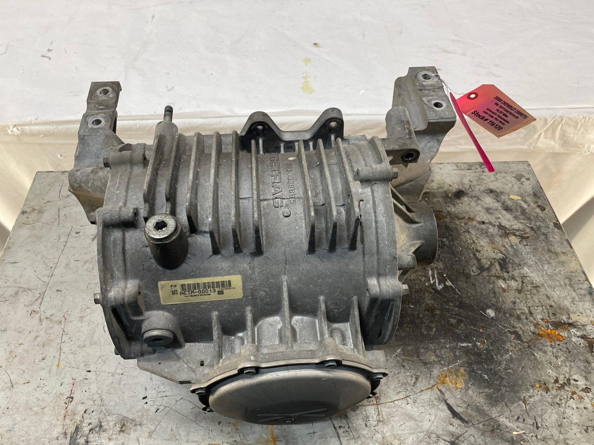 2008 Chevy C6 Corvette Rear End Differential Carrier Axle 2.56 LSD OEM - Day's Parts Yard