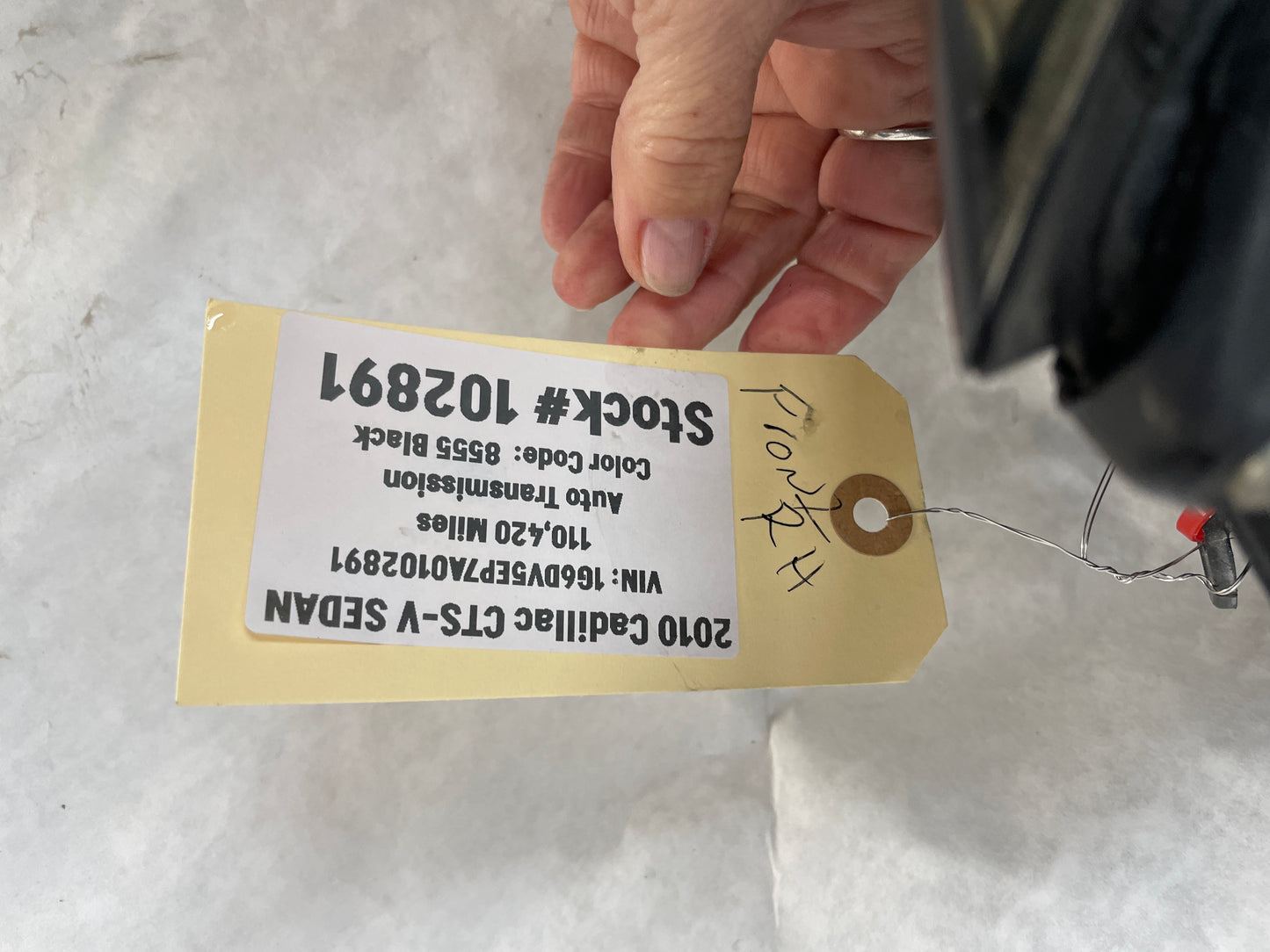 2010 Cadillac CTS-V Sedan RH Passenger HID Xenon Head Light Headlight Lamp OEM