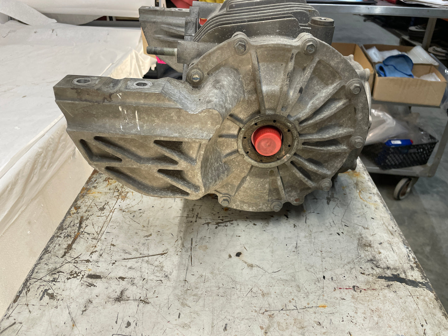 2008 Chevy C6 Corvette Rear End Differential Carrier Axle 2.56 LSD OEM - Day's Parts Yard