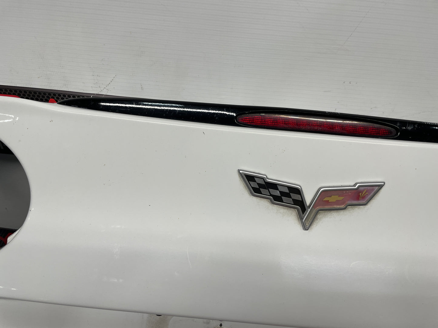 2008 Chevy Corvette Rear Bumper Cover White OEM - Day's Parts Yard