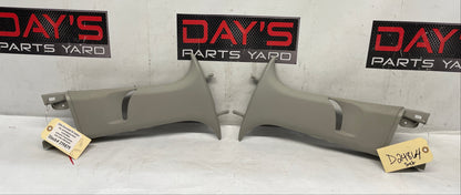 2016 Chevy SS Sedan RH & LH Interior Upper B Pillar Seat Belt Trim Panels OEM - Day's Parts Yard