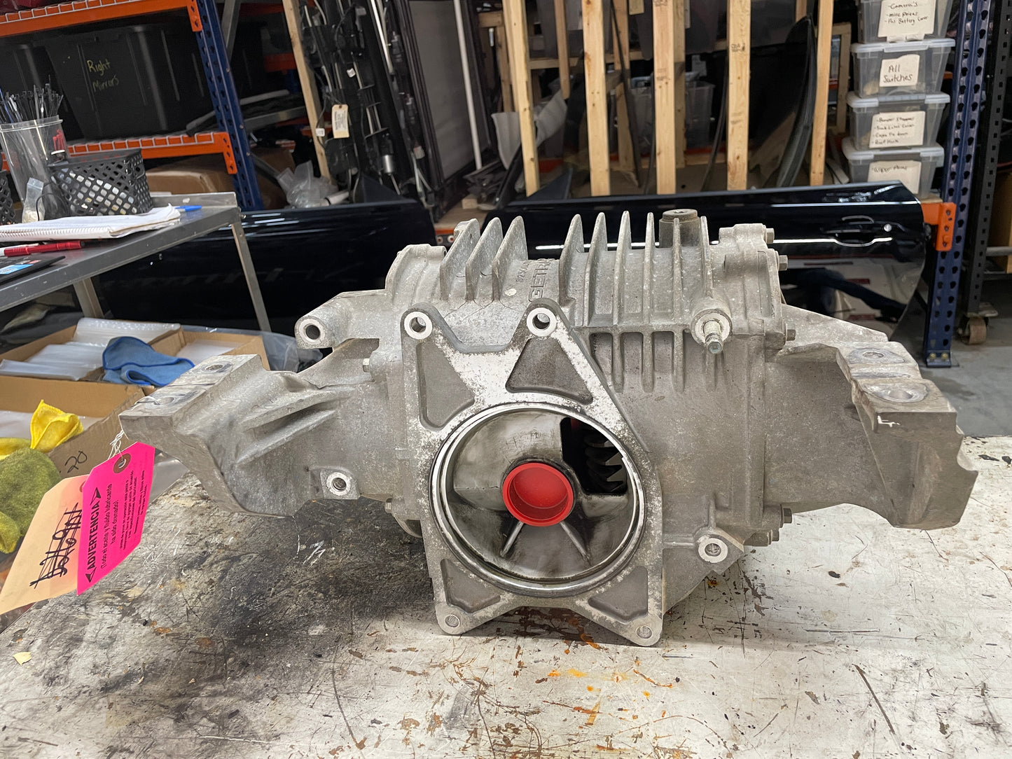 2008 Chevy C6 Corvette Rear End Differential Carrier Axle 2.56 LSD OEM - Day's Parts Yard
