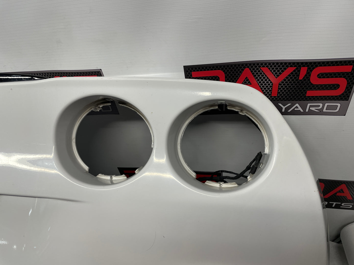 2008 Chevy Corvette Rear Bumper Cover White OEM - Day's Parts Yard
