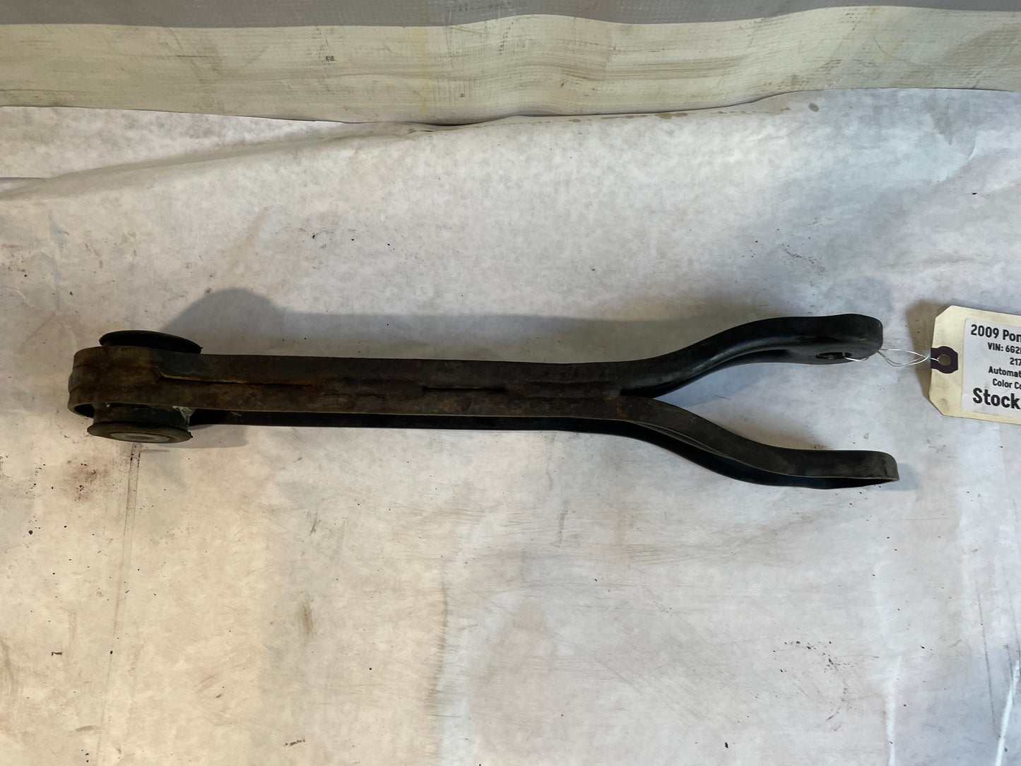 2009 Pontiac G8 Base Rear LH Driver Suspension Trailing Control Arm OEM - Day's Parts Yard