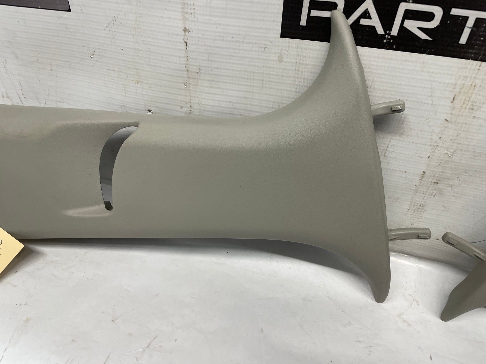 2016 Chevy SS Sedan RH & LH Interior Upper B Pillar Seat Belt Trim Panels OEM - Day's Parts Yard