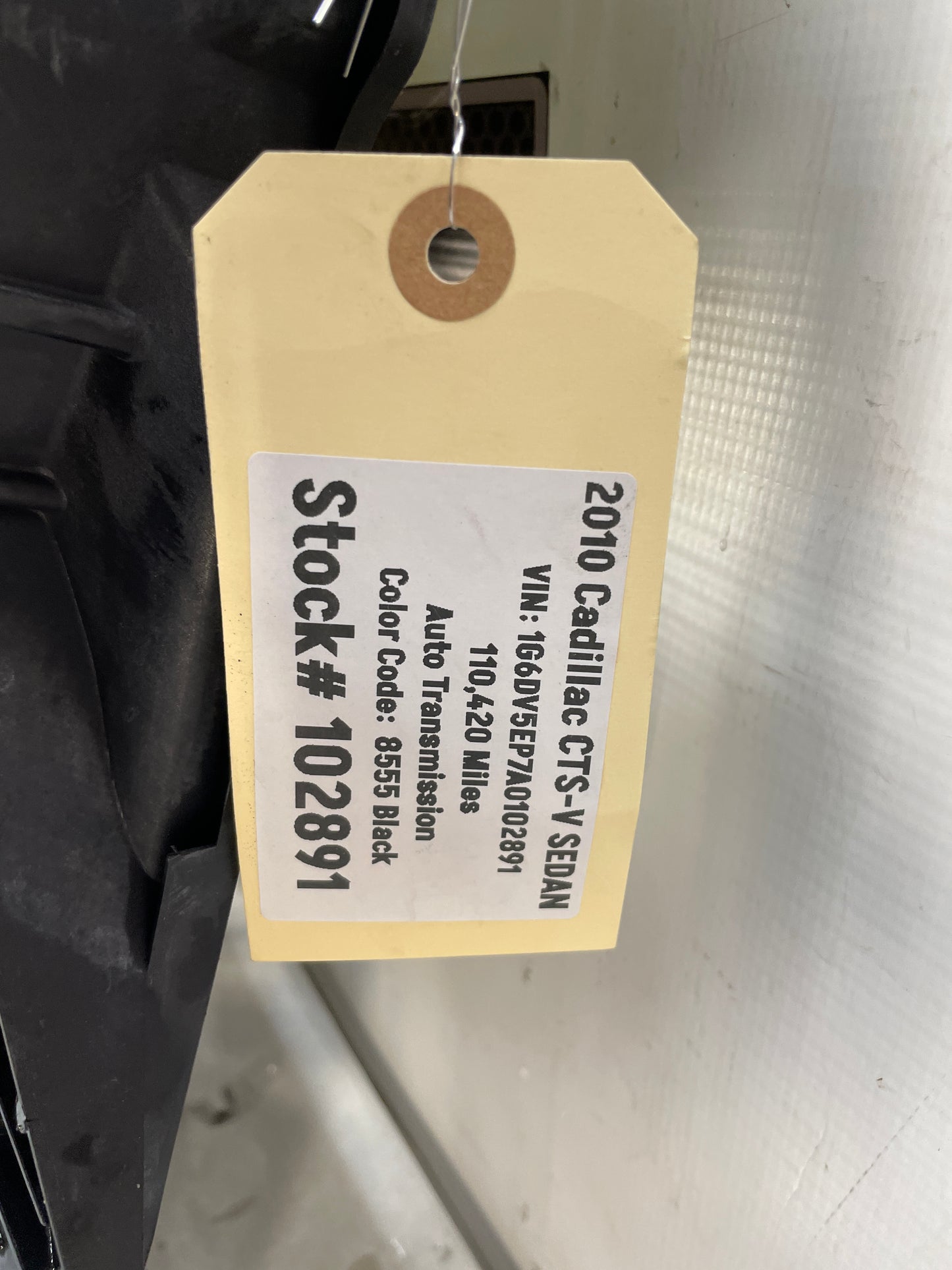 2010 Cadillac CTS-V Sedan Dual Radiator Cooling Fans Assembly OEM