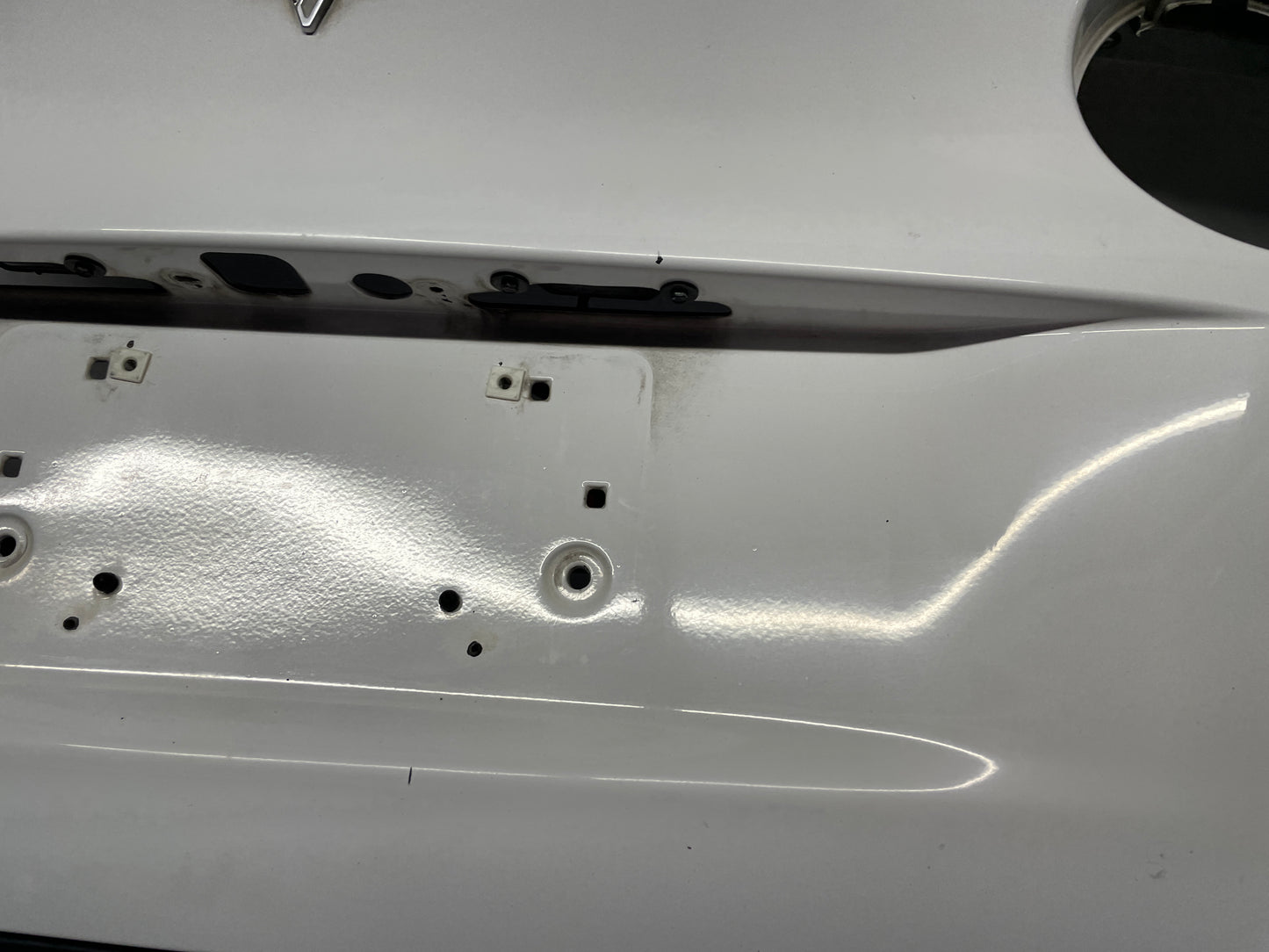 2008 Chevy Corvette Rear Bumper Cover White OEM - Day's Parts Yard