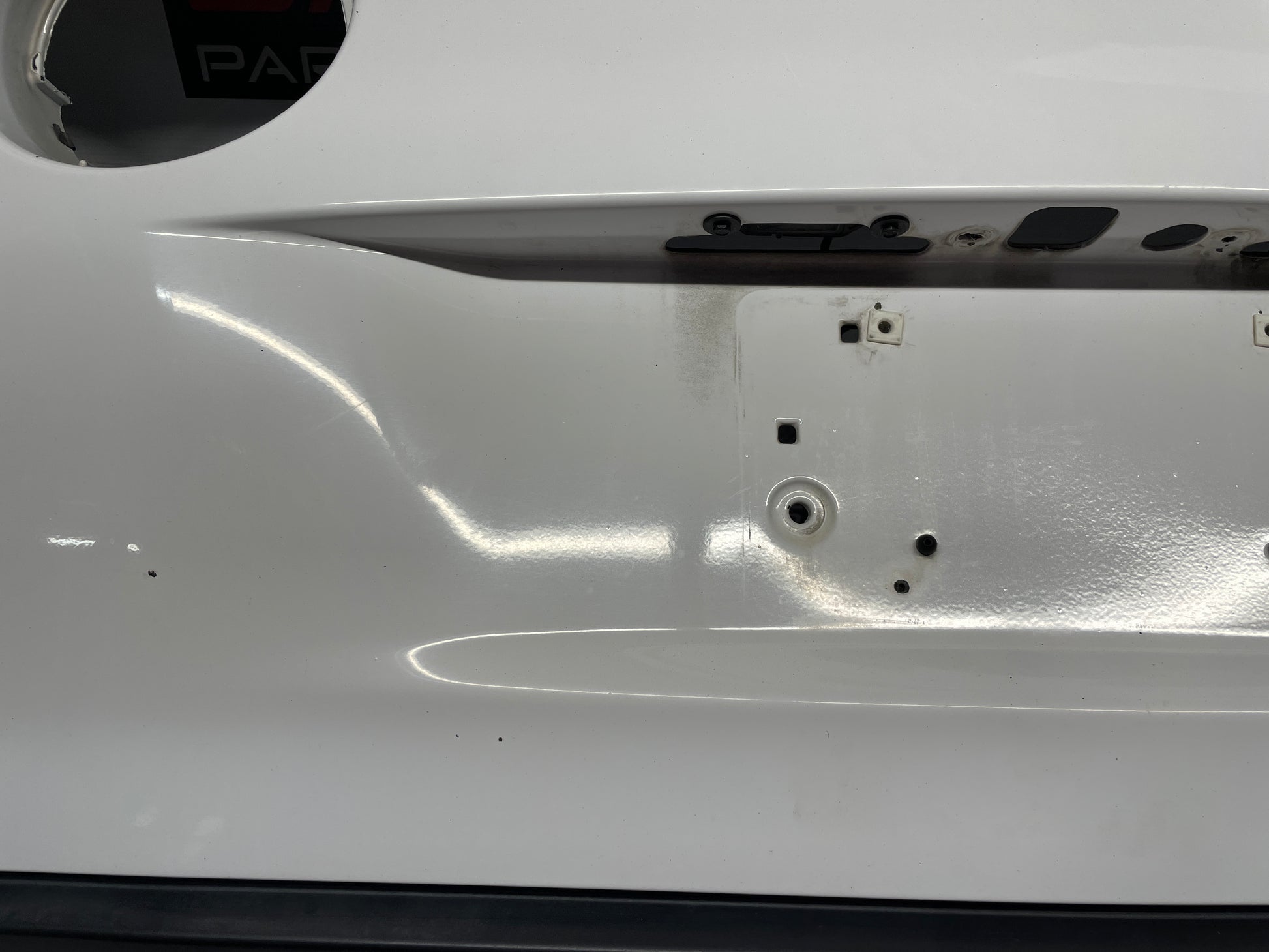 2008 Chevy Corvette Rear Bumper Cover White OEM - Day's Parts Yard