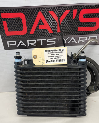 2009 Pontiac G8 GT Aftermarket Transmission Cooler