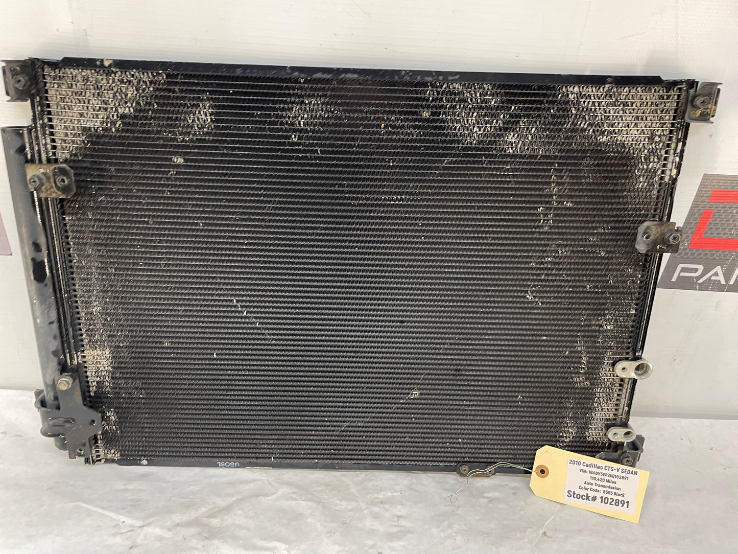 2010 Cadillac CTS-V Sedan Air Conditioner AC Condenser OEM