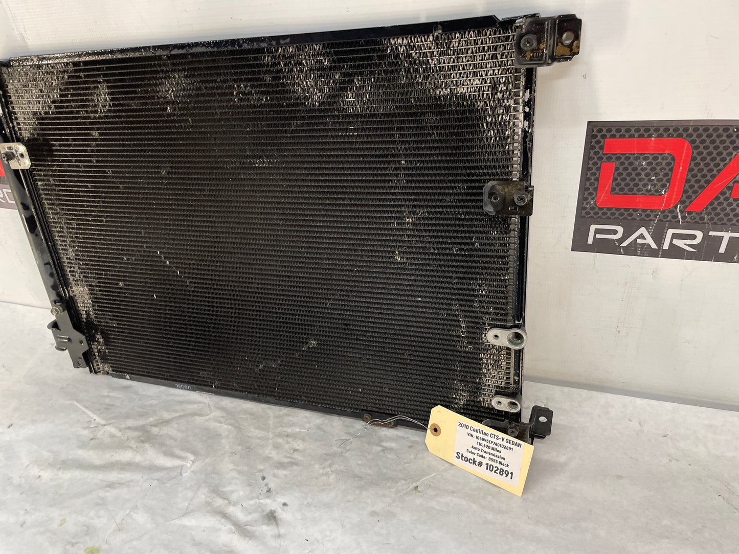 2010 Cadillac CTS-V Sedan Air Conditioner AC Condenser OEM