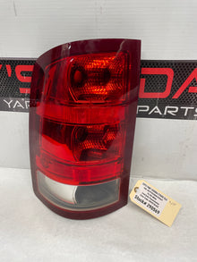 2013 GMC Sierra C1500 SLE LH Driver Tail Light Taillight Lamp OEM - Day's Parts Yard
