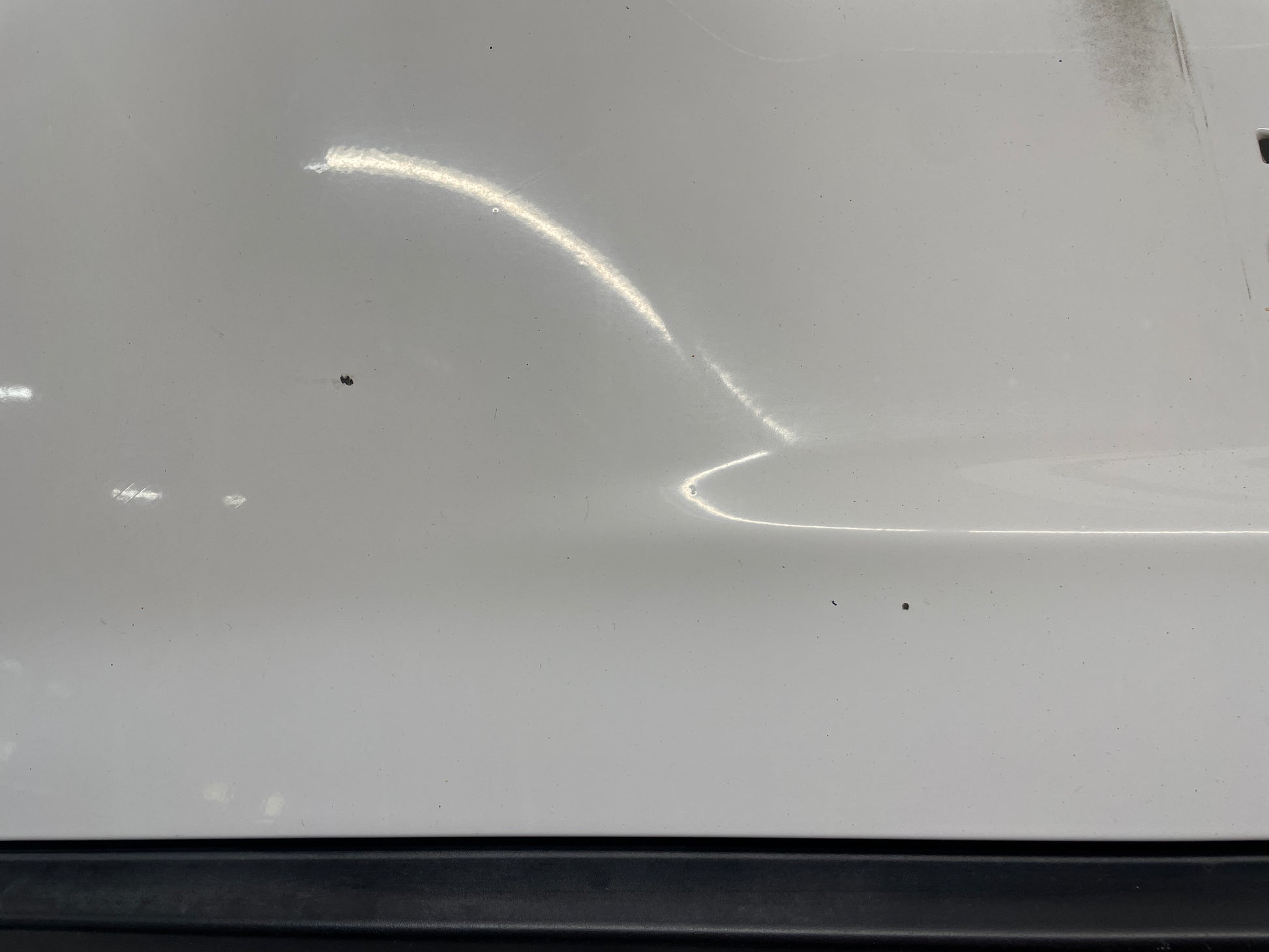 2008 Chevy Corvette Rear Bumper Cover White OEM - Day's Parts Yard