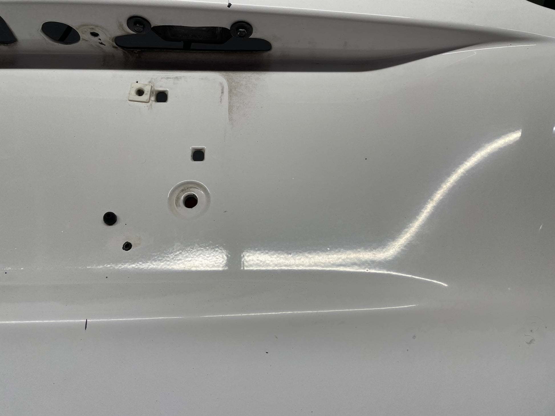 2008 Chevy Corvette Rear Bumper Cover White OEM - Day's Parts Yard