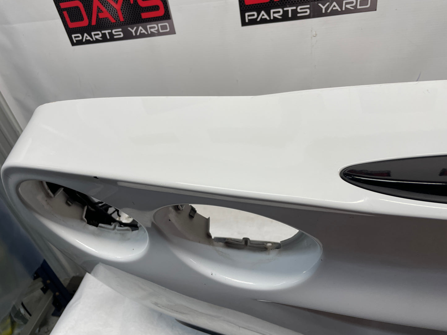 2008 Chevy Corvette Rear Bumper Cover White OEM - Day's Parts Yard