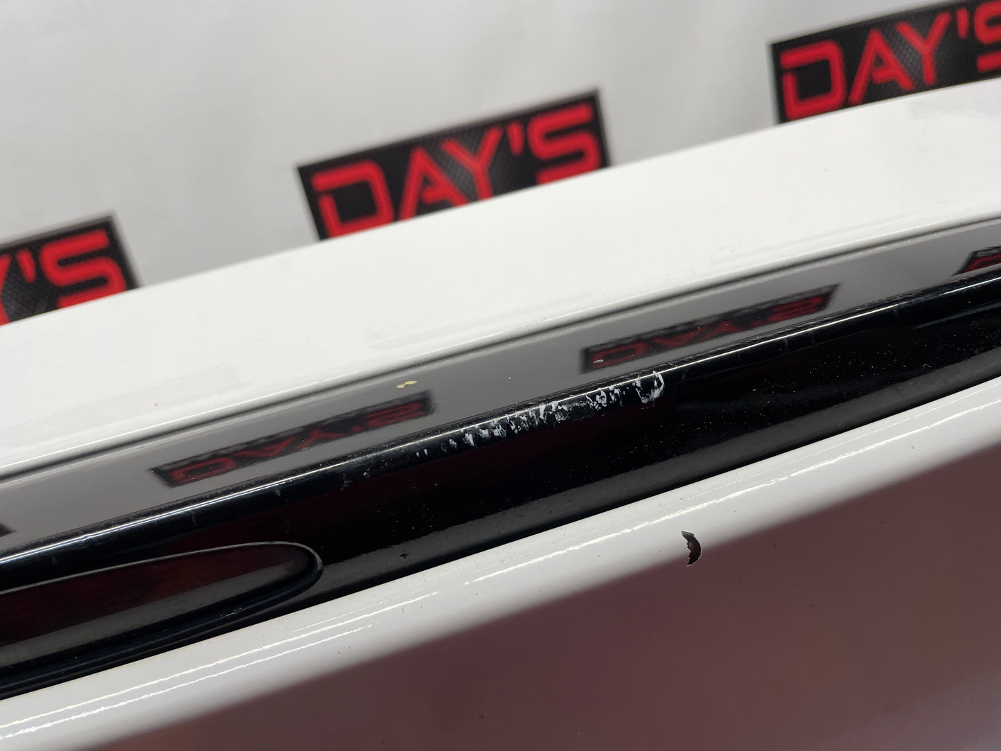 2008 Chevy Corvette Rear Bumper Cover White OEM - Day's Parts Yard