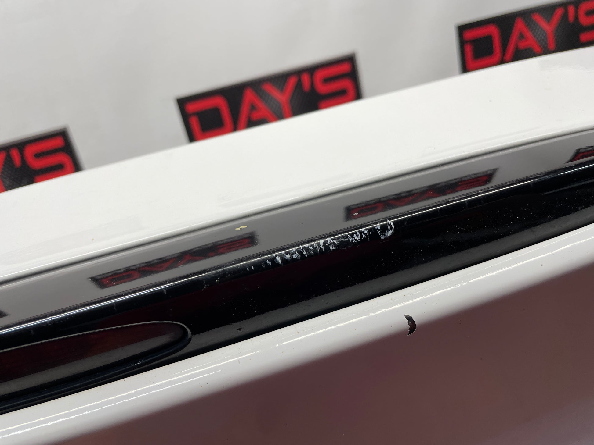 2008 Chevy Corvette Rear Bumper Cover White OEM - Day's Parts Yard