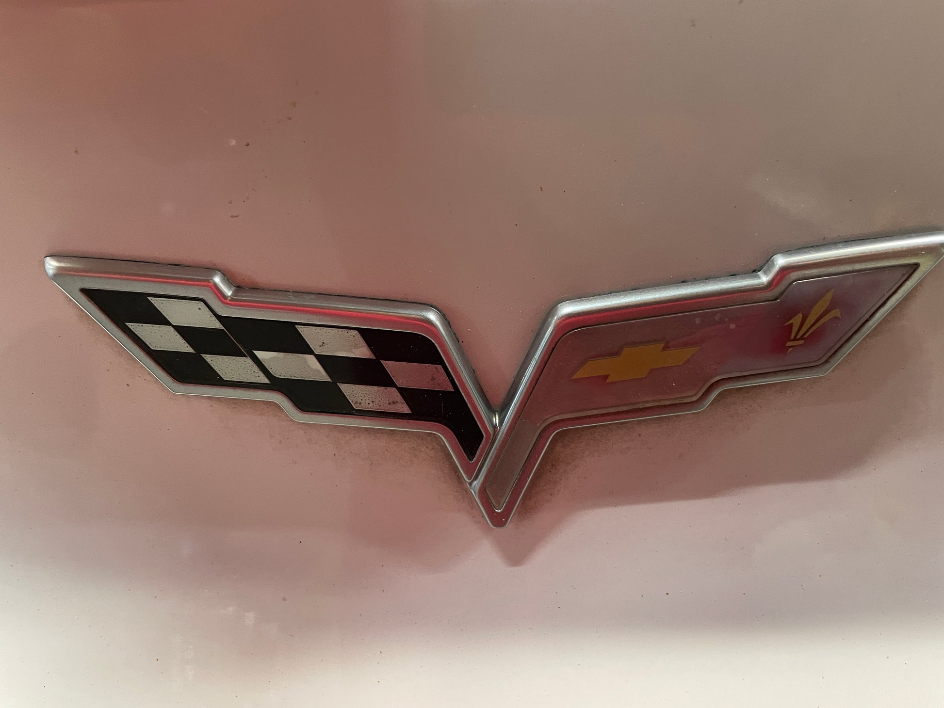 2008 Chevy Corvette Rear Bumper Cover White OEM - Day's Parts Yard