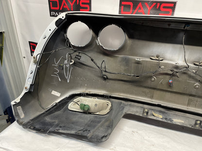 2008 Chevy Corvette Rear Bumper Cover White OEM - Day's Parts Yard