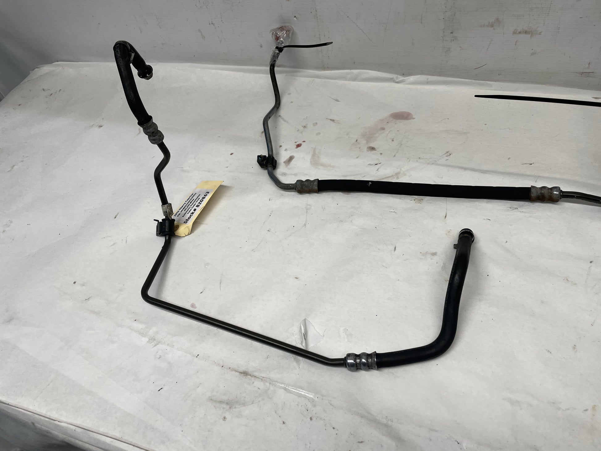 2013 Chevy Caprice PPV Power Steering Lines Hoses Tubes OEM - Day's Parts Yard