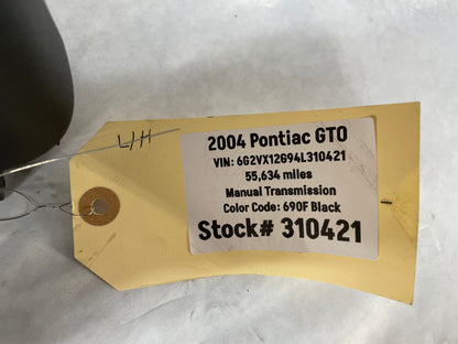 2004 Pontiac GTO Red LH Driver Rear Interior Door Panels OEM