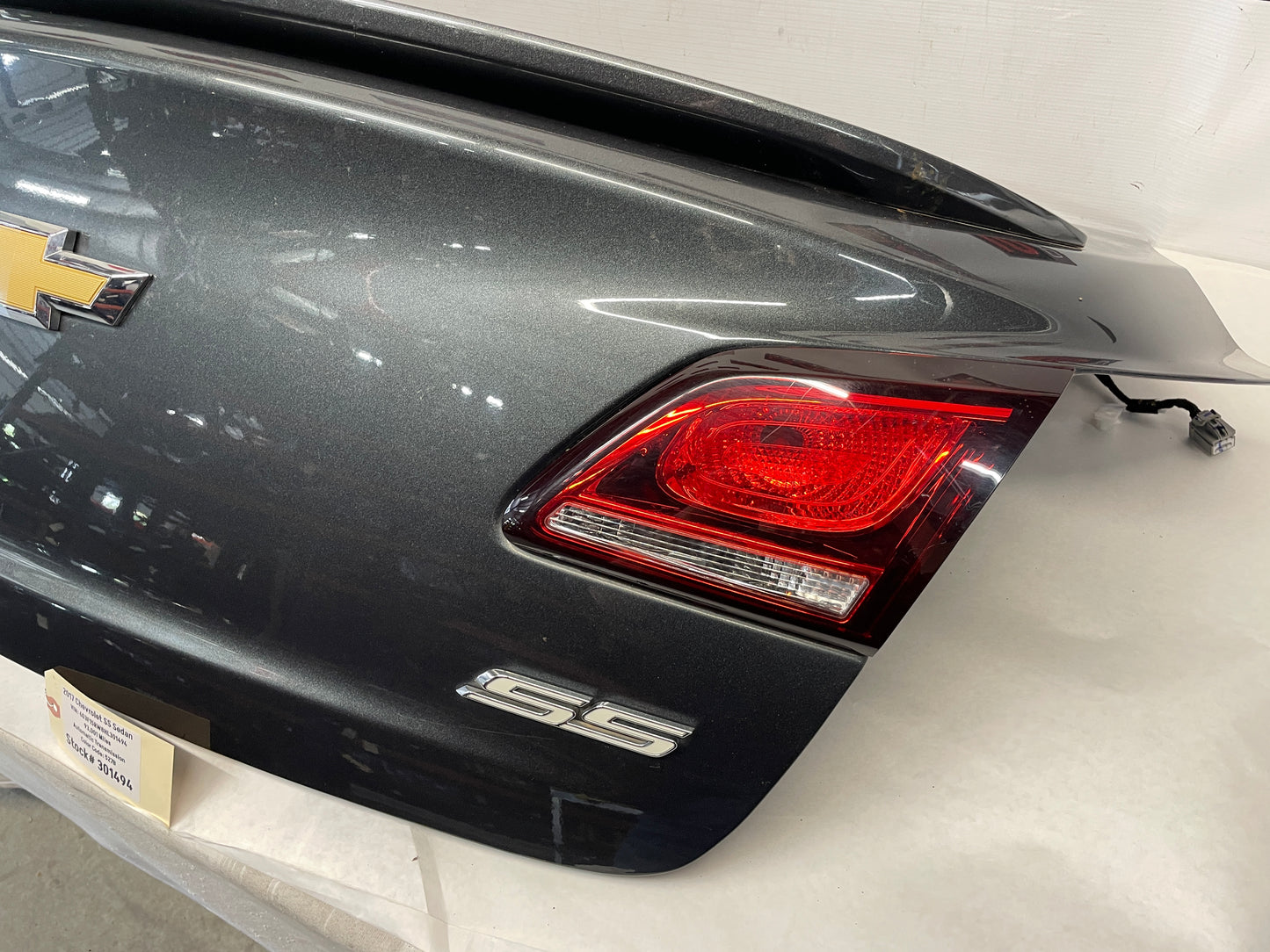 2017 Chevy SS Sedan Trunk Deck Lid w/ Spoiler OEM
