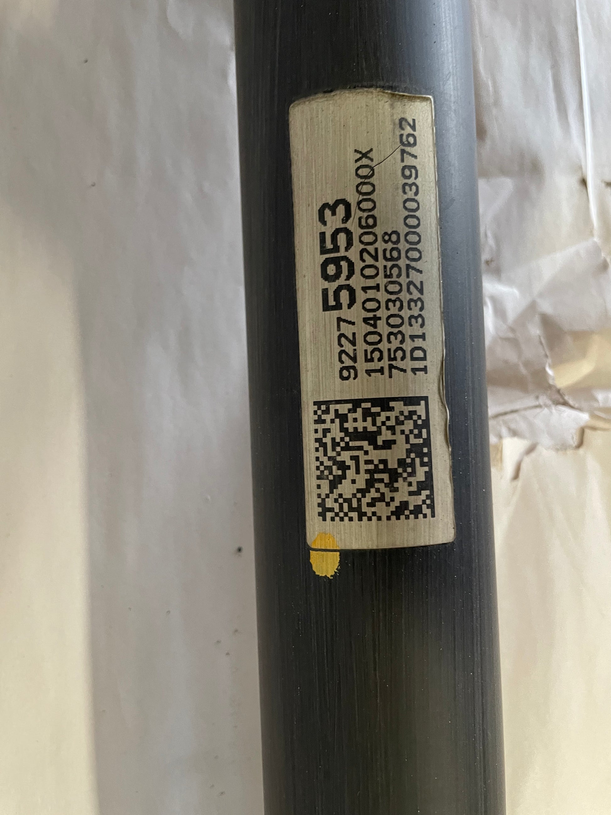 2014 Chevy SS Sedan Drive Shaft Driveshaft  OEM - Day's Parts Yard