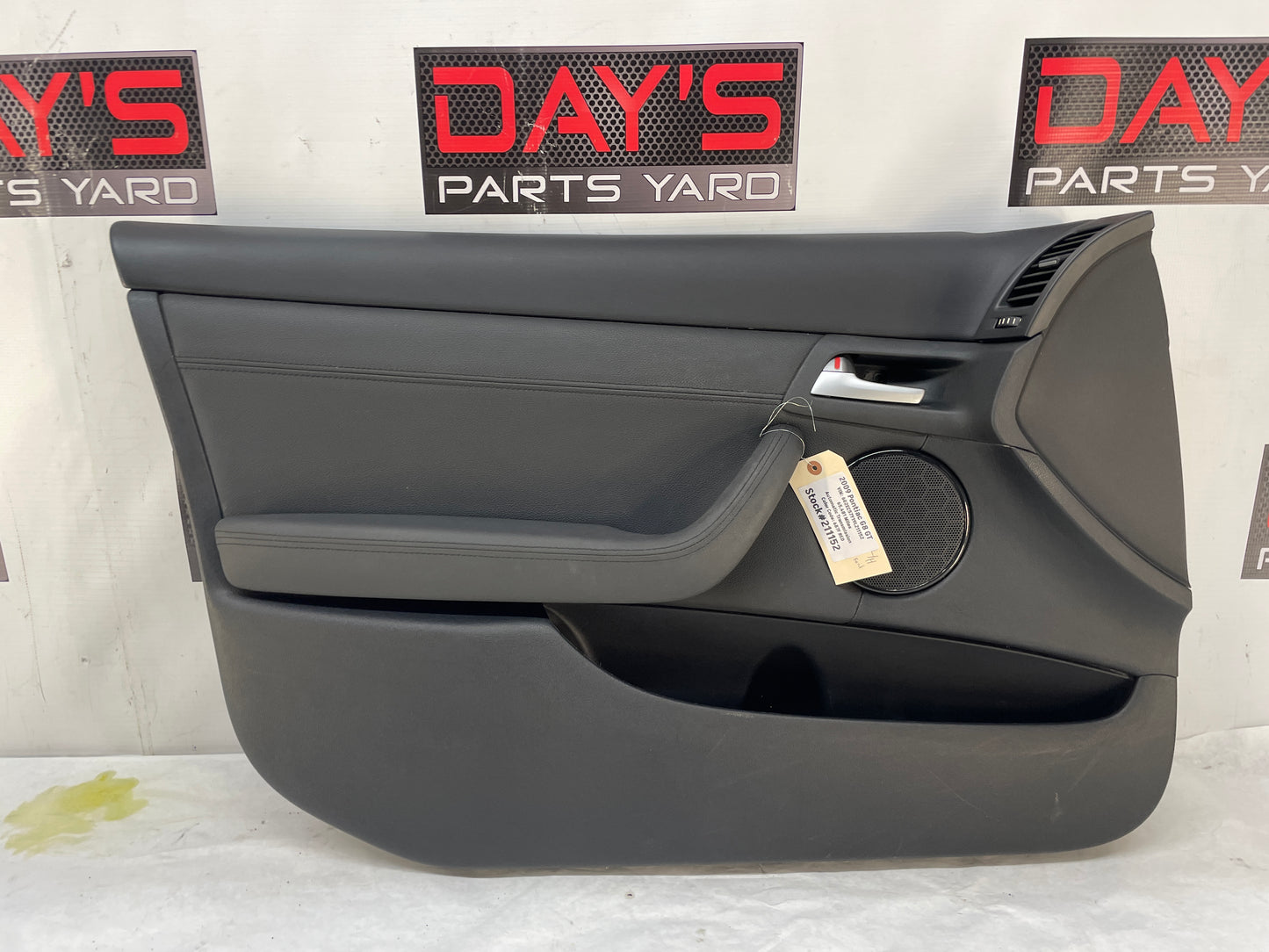 2009 Pontiac G8 GT LH Driver Front Interior Door Panel Trim OEM - Day's Parts Yard