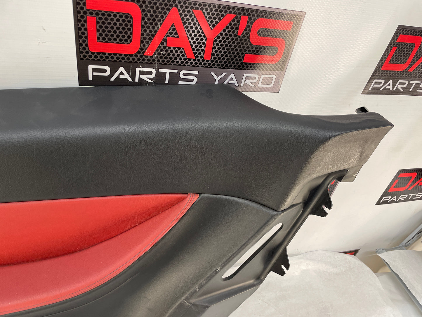 2004 Pontiac GTO RH Passenger Rear Interior Quarter Door Panel Trim Red OEM