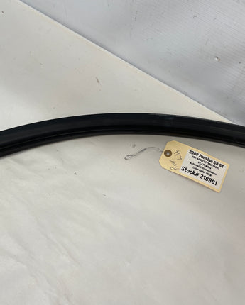 2009 Pontiac G8 GT LH Driver Rear Door Weather Strip Rubber Seal OEM