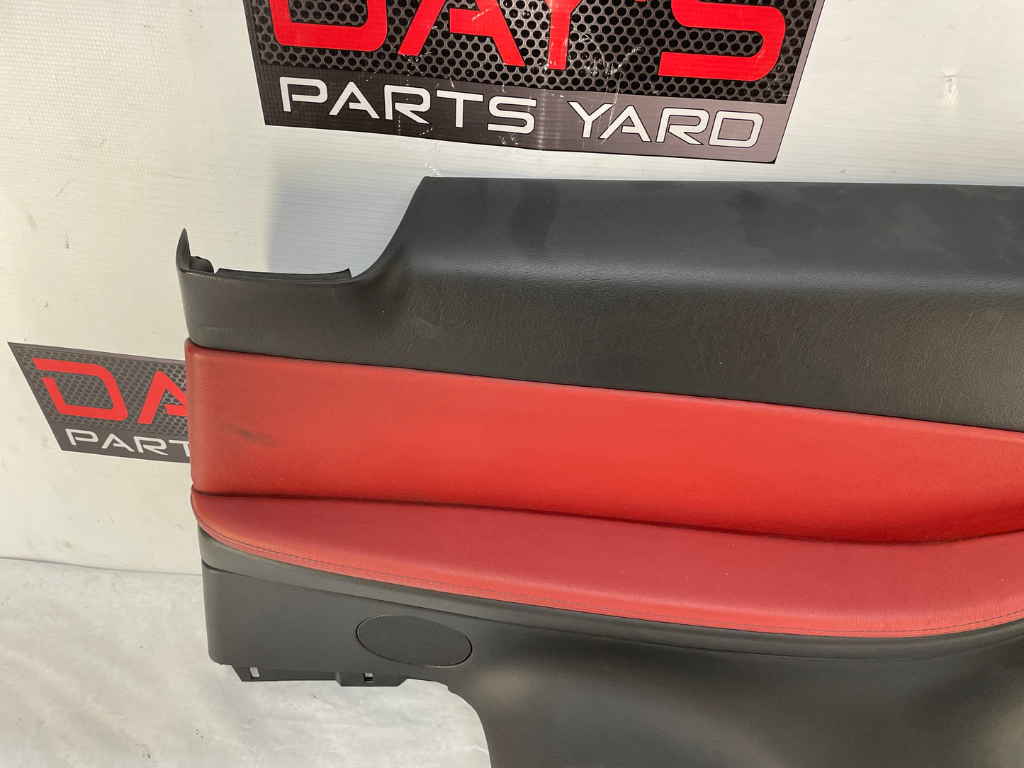 2004 Pontiac GTO RH Passenger Rear Interior Quarter Door Panel Trim Red OEM