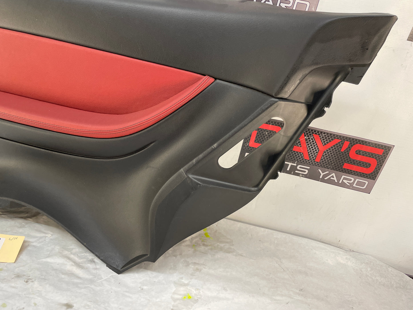 2004 Pontiac GTO RH Passenger Rear Interior Quarter Door Panel Trim Red OEM