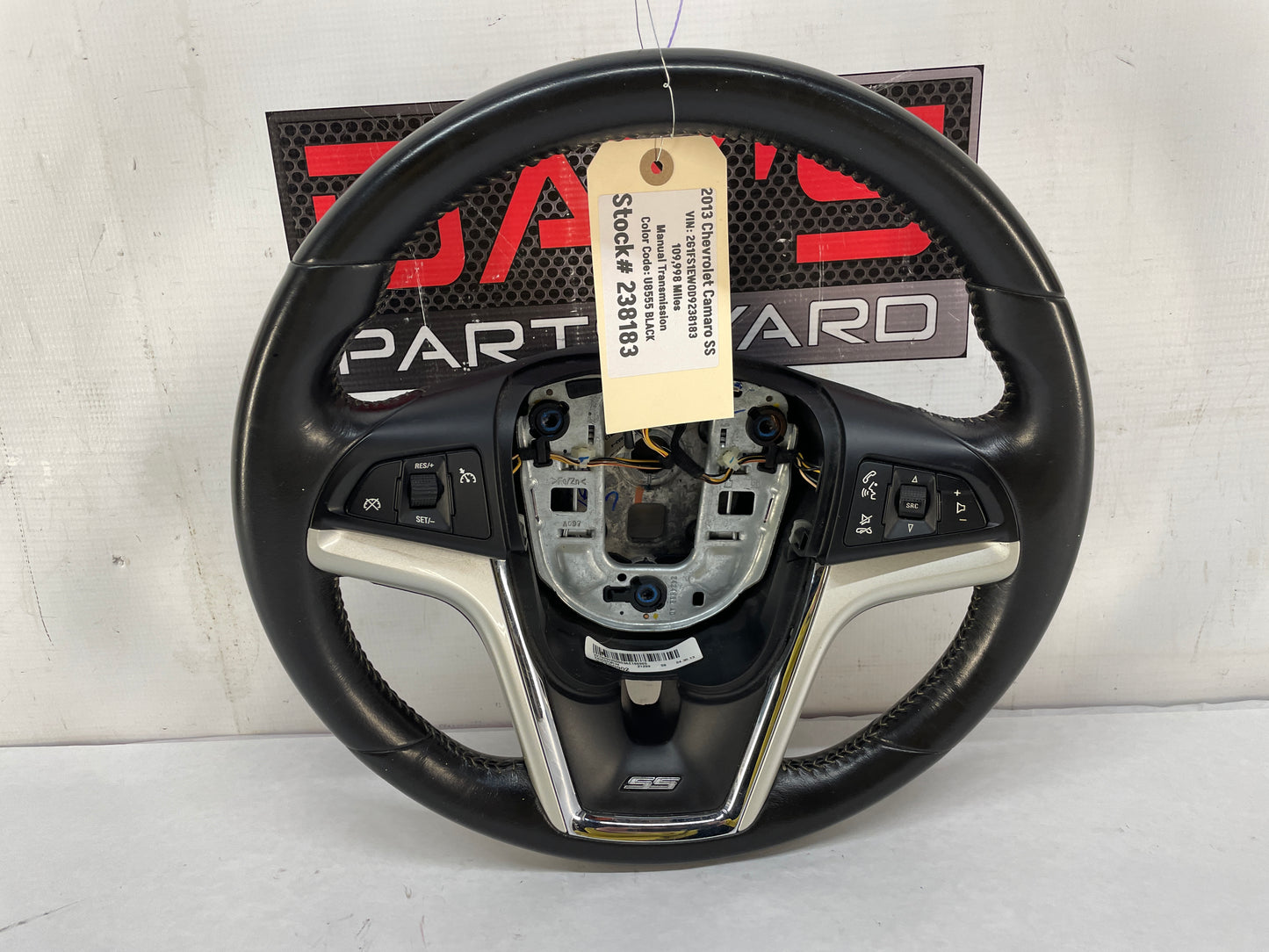 2013 Chevy Camaro SS Steering Wheel OEM - Day's Parts Yard