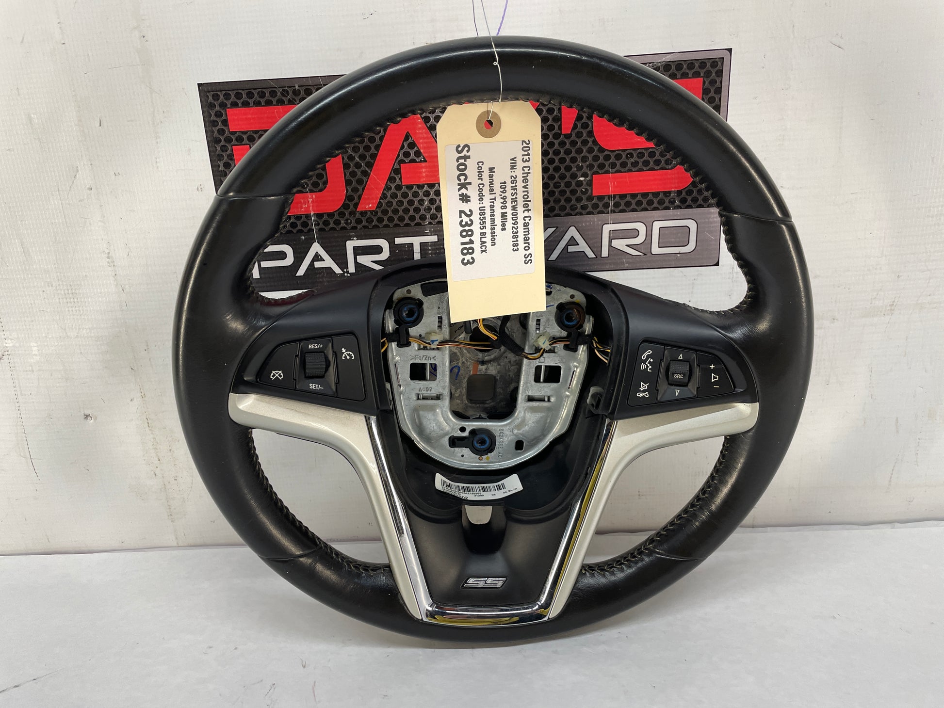 2013 Chevy Camaro SS Steering Wheel OEM - Day's Parts Yard
