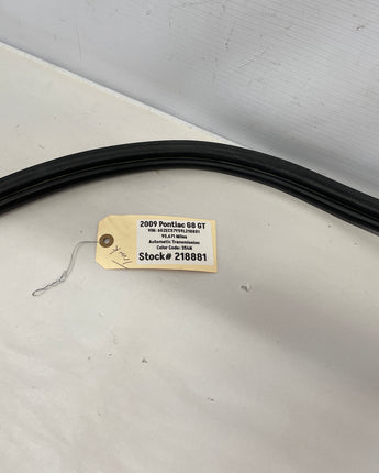 2009 Pontiac G8 GT Trunk Weather Strip Rubber Seal OEM