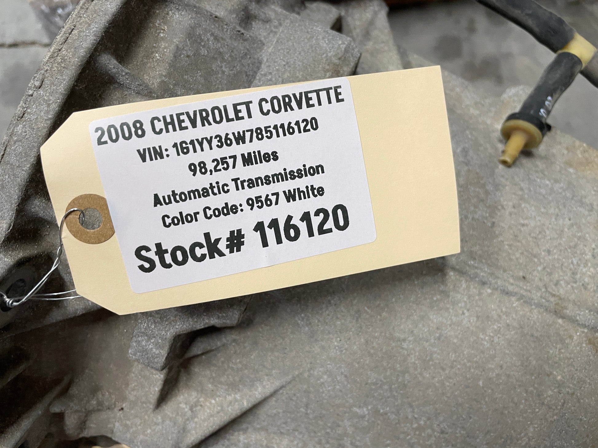 2008 Chevy Corvette Transmission - Day's Parts Yard
