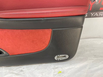 2004 Pontiac GTO RH Passenger Front Interior Door Panel Red OEM
