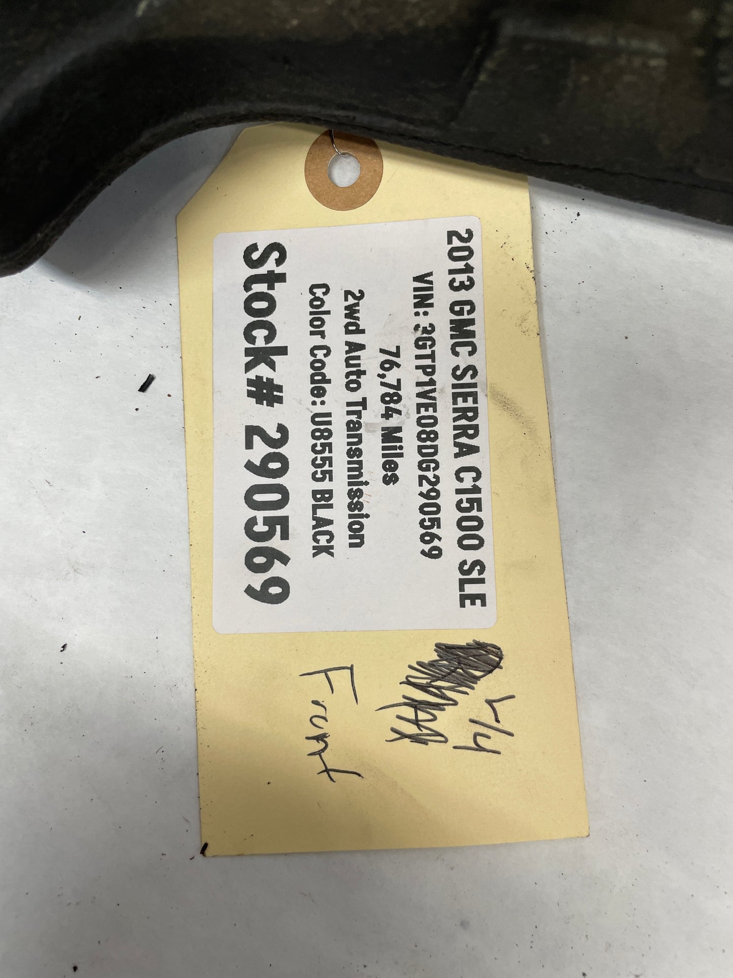 2013 GMC Sierra C1500 SLE LH Driver Front Lower Control Arm OEM - Day's Parts Yard