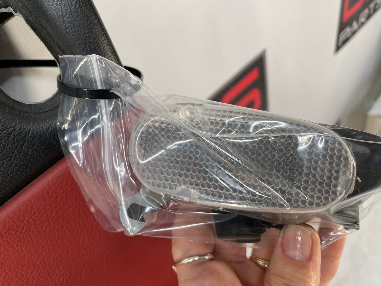 2004 Pontiac GTO RH Passenger Front Interior Door Panel Red OEM