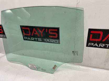2016 Chevy SS Sedan LH Driver Rear Door Window Glass OEM - Day's Parts Yard