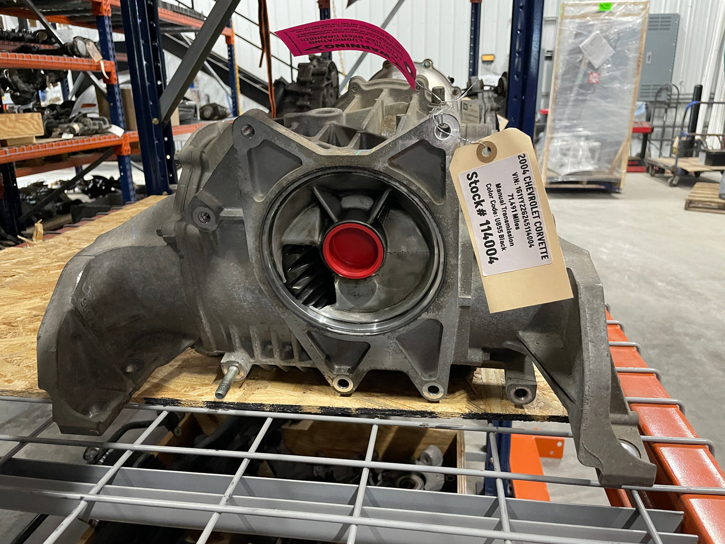 2004 Chevy C5 Corvette Rear Carrier Differential Assembly MM6 3.42 LSD OEM - Day's Parts Yard