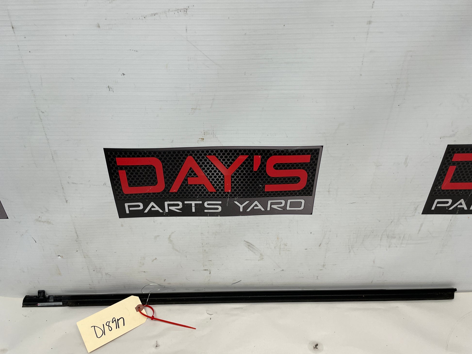 2014 Chevy SS Sedan RH Passenger Front Door Window Belt Molding Trim OEM - Day's Parts Yard
