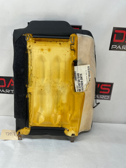 2009 Pontiac G8 GT RH Passenger Rear Upper Seat Section OEM - Day's Parts Yard