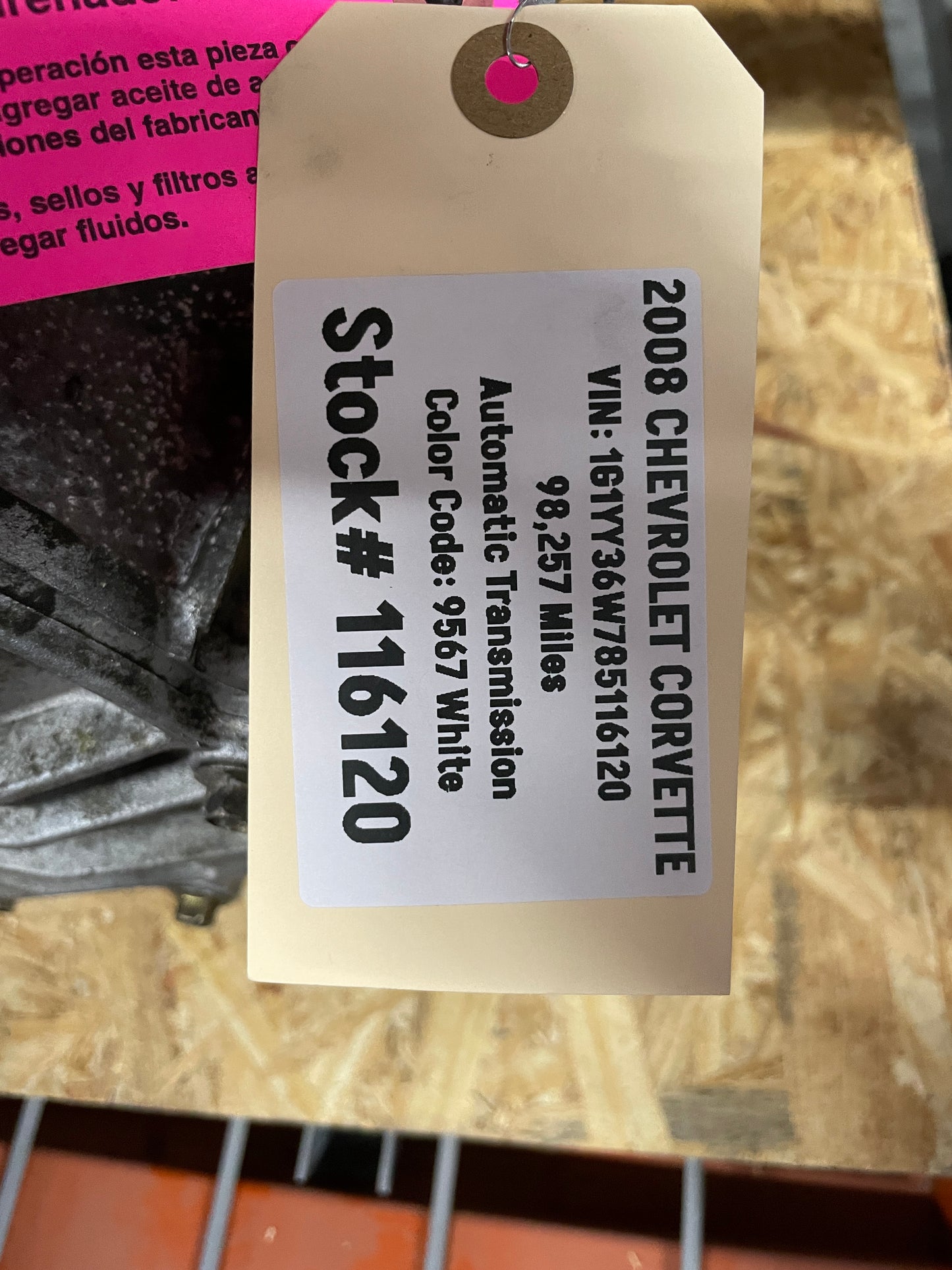 2008 Chevy Corvette Rear Differential OEM - Day's Parts Yard